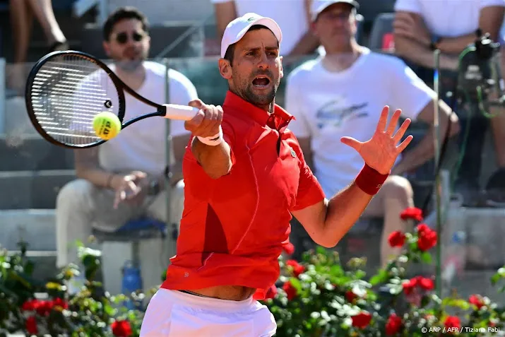 djokovic ook in rome al vroeg onderuit