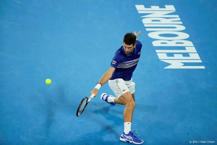 djokovic rekent af met medvedev