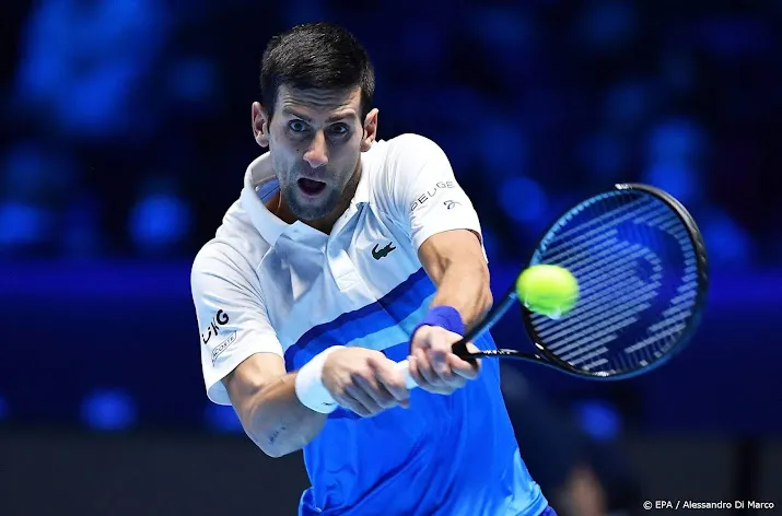 djokovic rekent af met ruud in openingswedstrijd atp finals