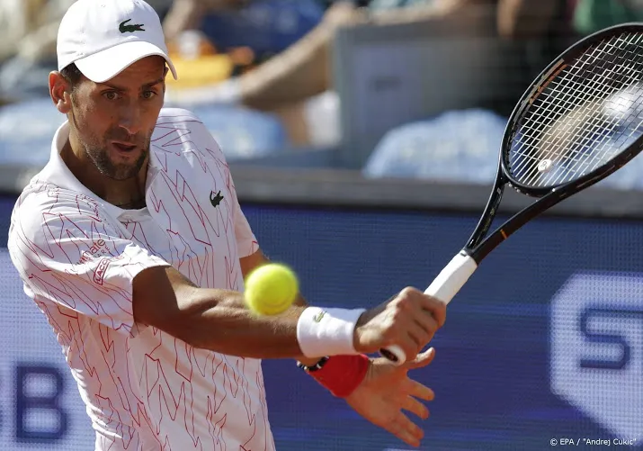 djokovic verslaat zverev maar mist finale adria tour