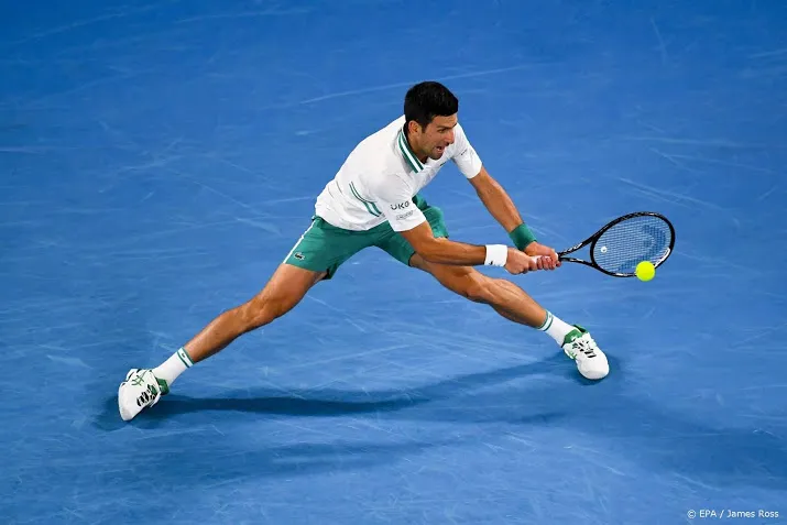 djokovic voor negende keer de beste op australian open