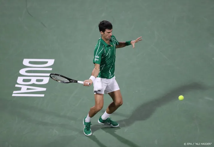 djokovic win tennistoernooi van dubai