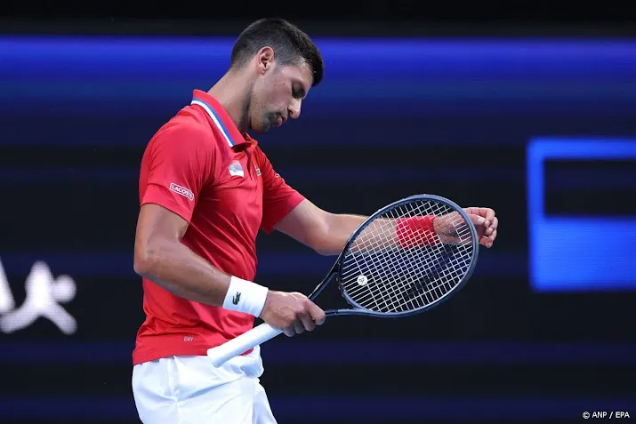 djokovic zoekt naar vorm en verliest van de minaur bij united cup