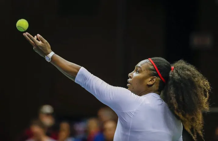 dochtertje motiveert serena williams