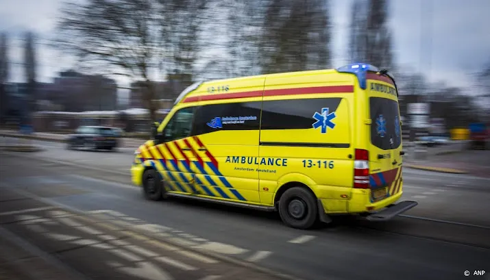 dode door ongeluk met bestelbusjes in hellevoetsluis