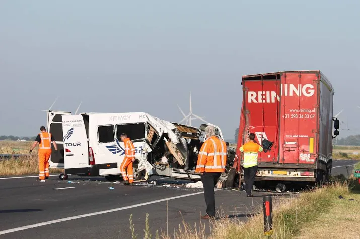 dode door verkeersongeluk a4 bij zoomland