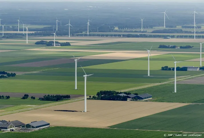 doel windenergie op land gehaald wel minder projecten op komst