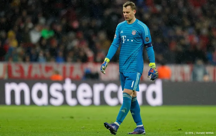 doelman neuer haakt af bij bayern