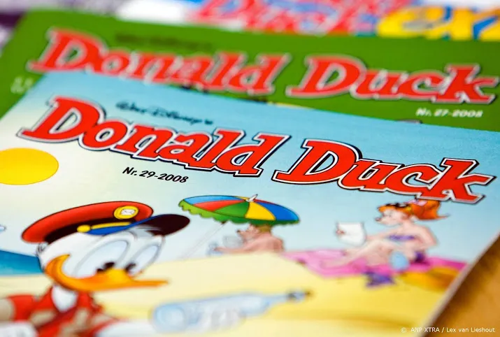 donald duck en libelle bij andere drukkerijen