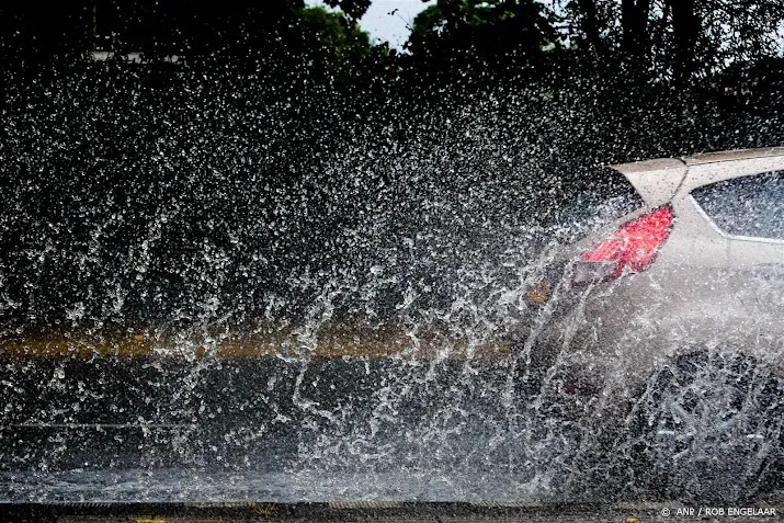 donderdag code geel voor regenval in zuidoosten