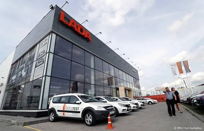door sancties bijna 80 procent minder autos verkocht in rusland