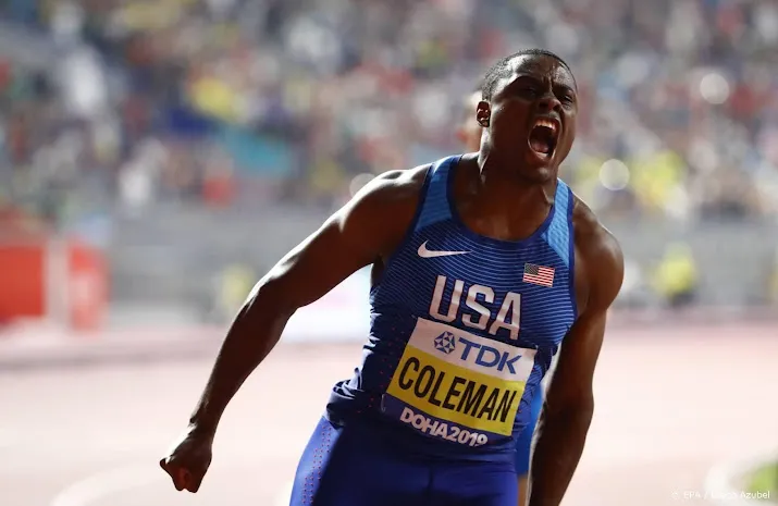 dopingzondaar coleman kondigt rentree aan op atletiekbaan