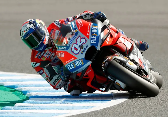 dovizioso start van pole in japan