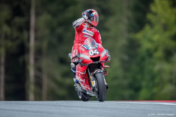 dovizioso wint motogp in spielberg