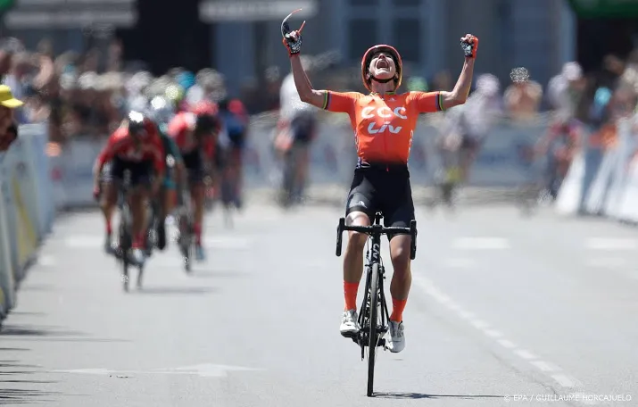 druk ligt bij oranje rensters in wegrace wk