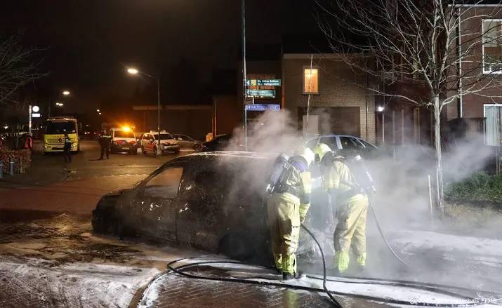 druk weekend voor brandweer met veel autobranden