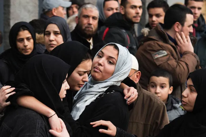drukte verwacht op begrafenis mohammed