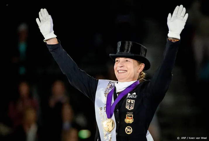 duits podium op kur bij ek in rotterdam