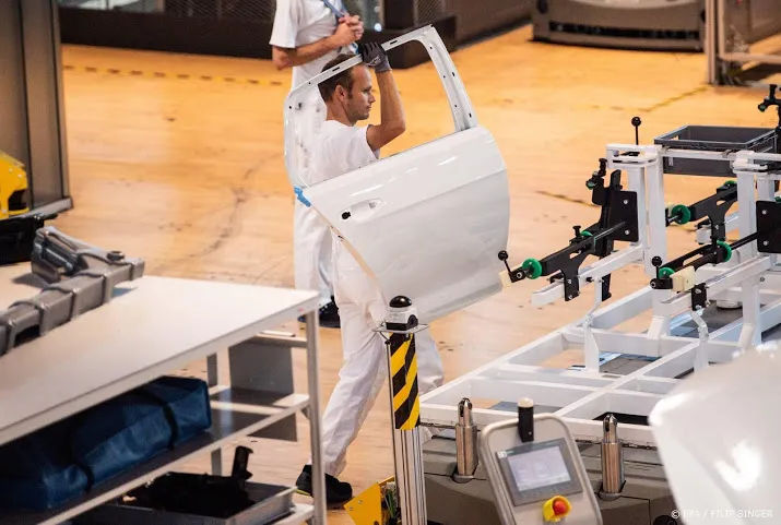 duitse fabrieksorders onverwachts gedaald