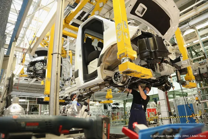 duitse industrie zette herstel door