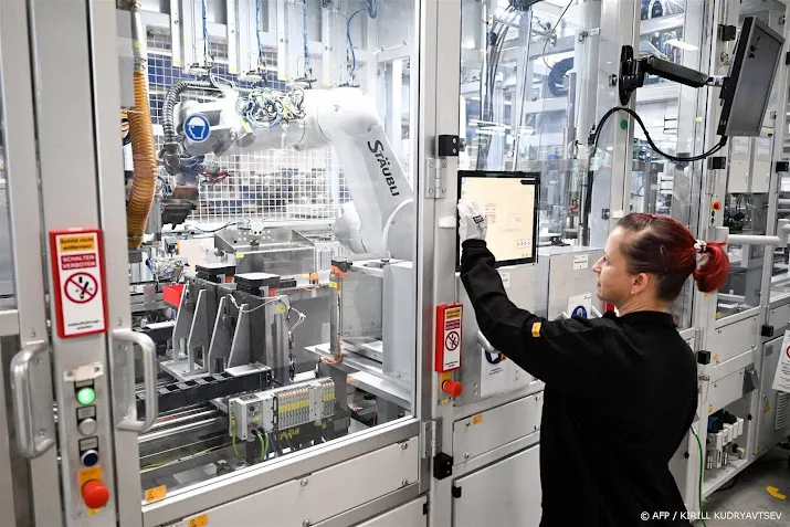duitse industriele productie daalt opnieuw