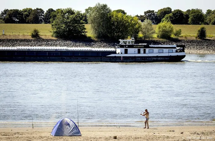 duitse overheid waterpeil rijn zakt deze week tot kritiek niveau