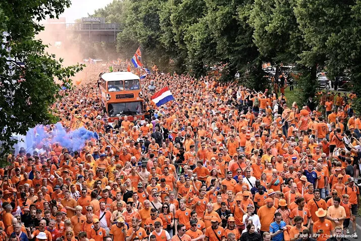 duitse politie recordaantal deelnemers bij nederlandse fanwalk