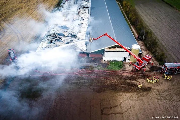 duizenden kippen omgekomen bij brand in stallen in heusden