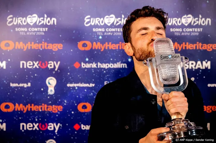 duncan laurence donderdag gehuldigd