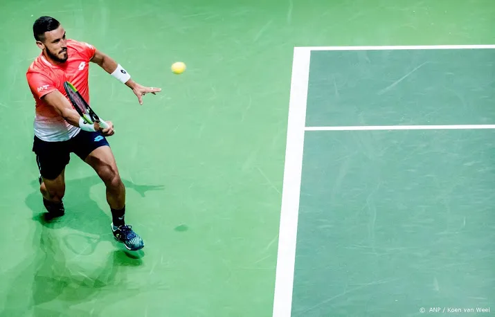 dzumhur naar kwartfinales in rotterdam