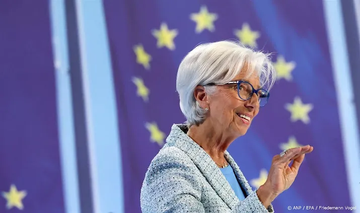 ecb heeft geen haast met verdere renteverlaging zegt lagarde