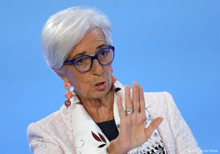 ecb president lagarde laat ruimte voor pauze renteverhogingen