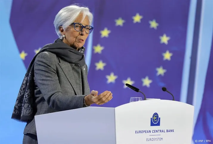 ecb president lagarde we moeten waakzaam blijven