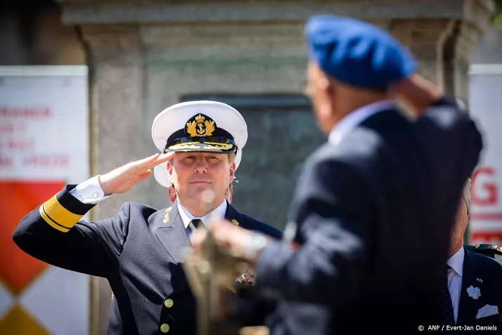 eerbetoon aan veteranen in centrum den haag