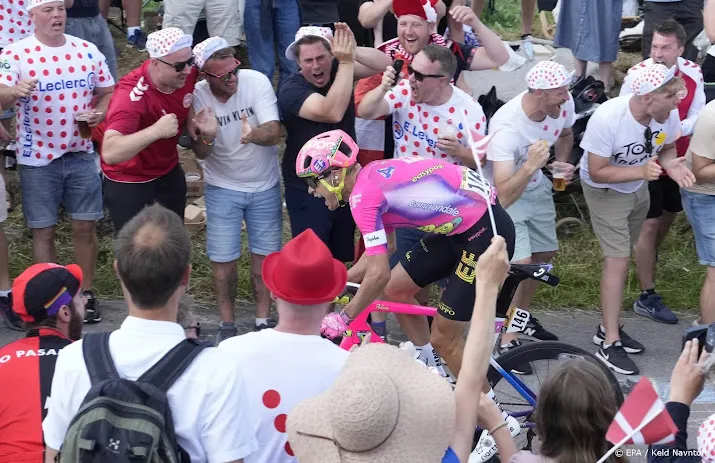 eerste bergtrui in tour voor deen cort