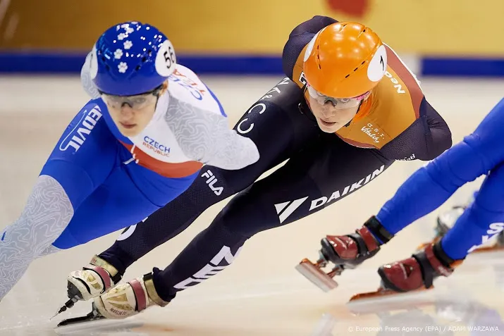 eerste ek dag prima verlopen voor nederlandse shorttrackers