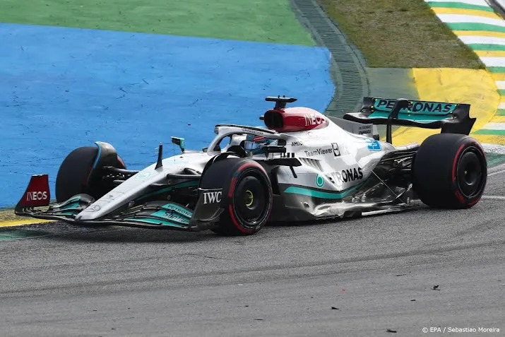 eerste grand prixzege russell in brazilie verstappen zesde