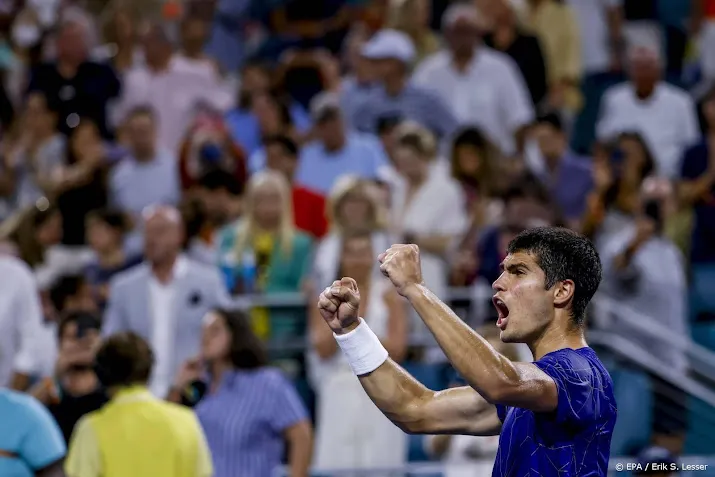 eerste mastersfinale voor tennisser alcaraz 18 in miami