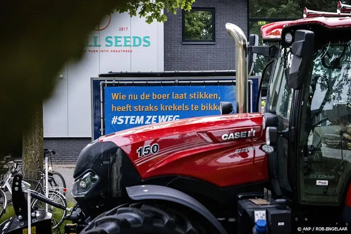 eerste nederlandse boeren onderweg naar belgie