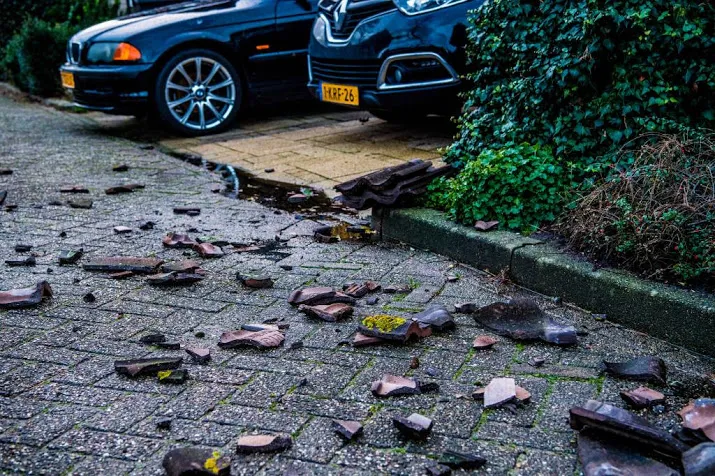 eerste storm van 2018 een feit