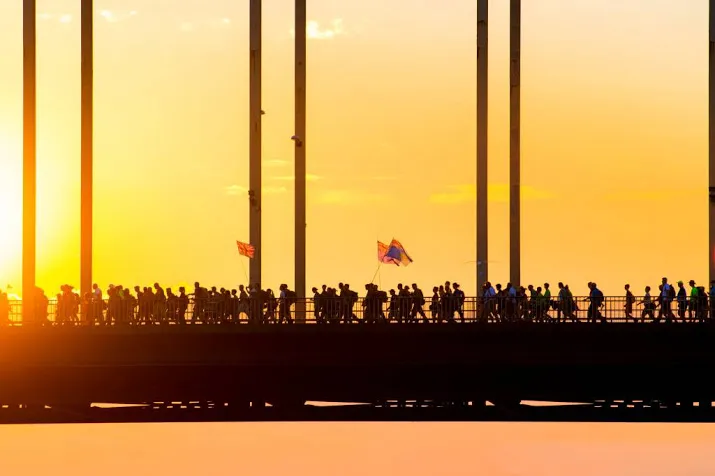 eerste vierdaagsedeelnemer alweer in nijmegen