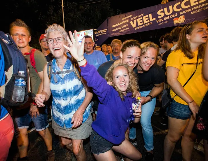 eerste vierdaagselopers van start