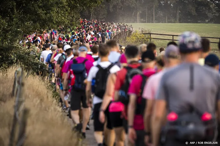 eerste vierdaagselopers zijn alweer terug in nijmegen