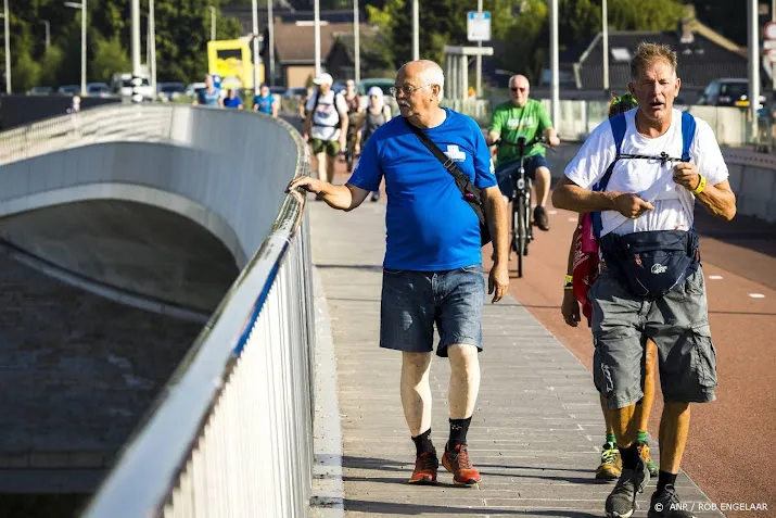 eerste wandeldag van vierdaagse wordt een uitdaging