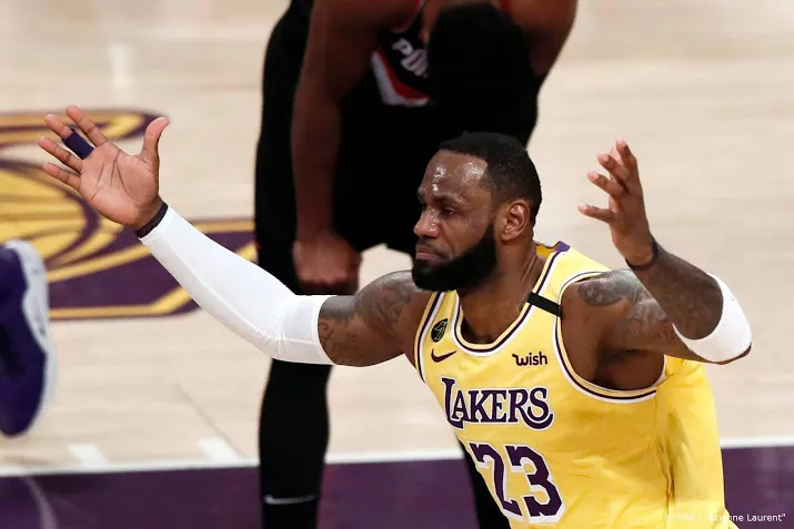 eerste zege basketballers la lakers sinds overlijden bryant