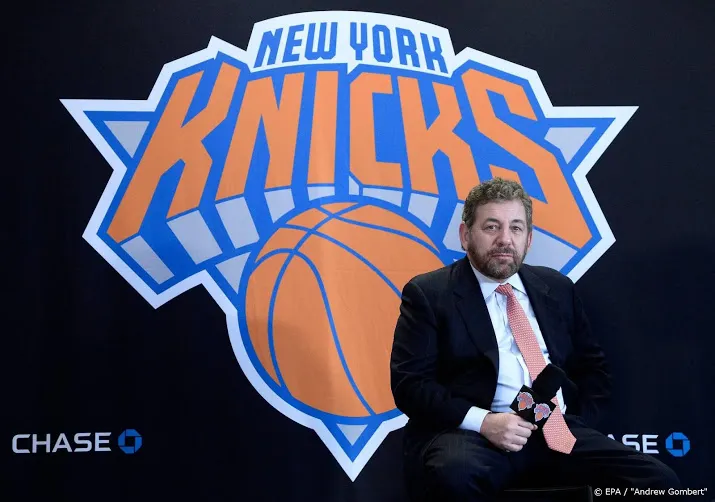 eigenaar basketbalclub new york knicks heeft corona