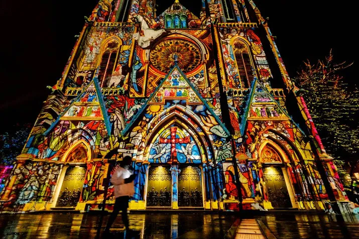 eindhoven licht op tijdens glow