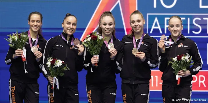 ek brons voor turnsters vijf individuele finaleplaatsen
