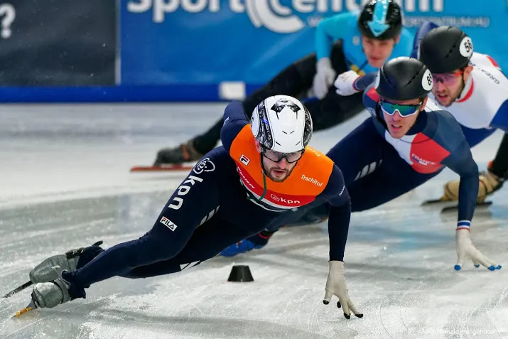 ek zilver shorttracker de laat op 1500 meter