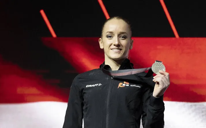 ek zilver voelt als boost voor turnster sanne wevers